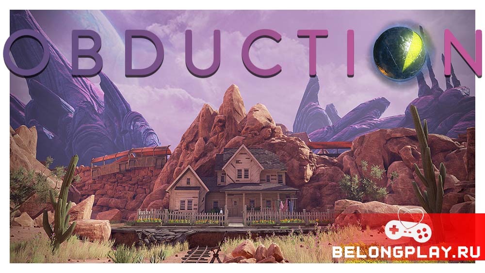 Obduction logo art game wallpaper poster cover