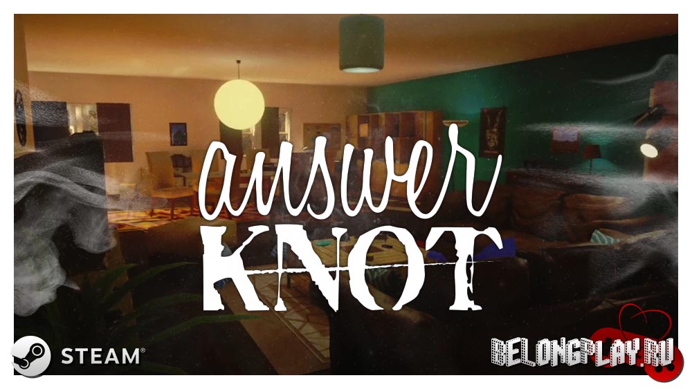 Answer Knot game art logo