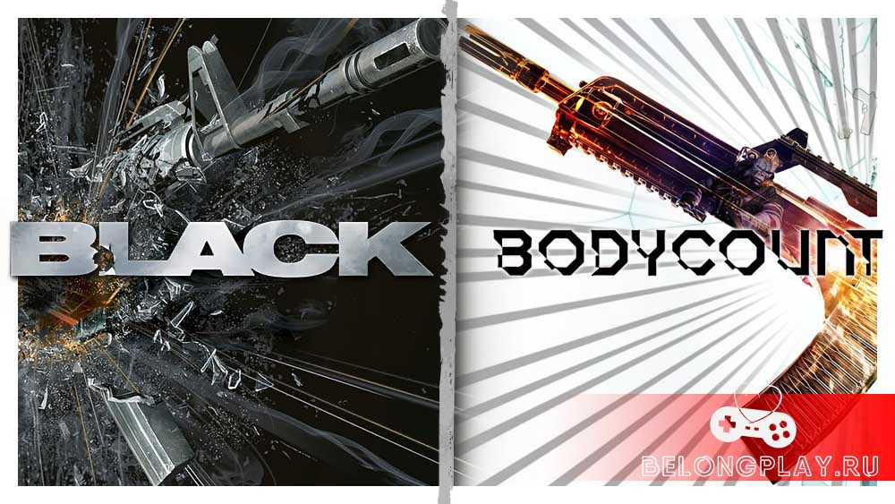 Black vs Bodycount games fps cover art logo wallpaper