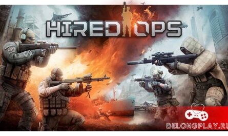 Hired Ops game logo art wallpaper cover