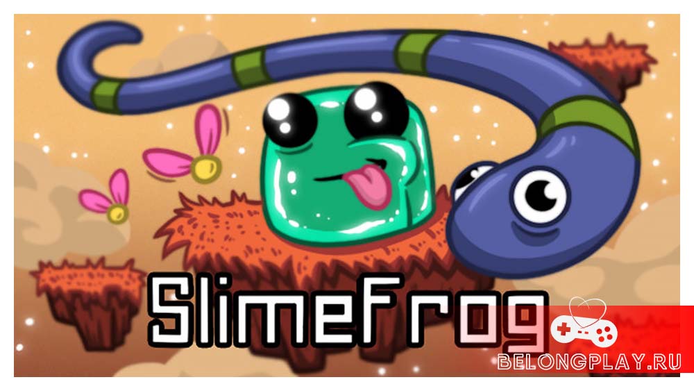 slimefrog game cover art logo wallpaper