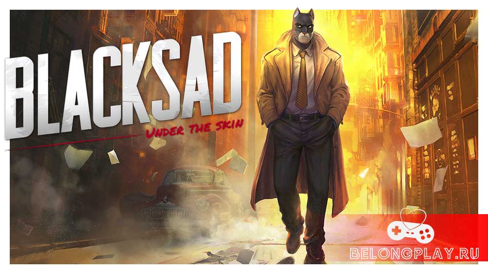 Blacksad: Under the Skin game cover art logo wallpaper
