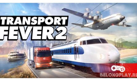 Transport Fever 2 game cover art logo wallpaper