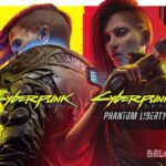 Cyberpunk 2077: Phantom Liberty game cover art logo wallpaper