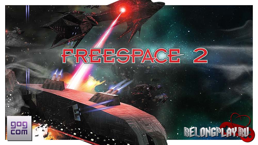 Freespace 2 game logo wallpaper art