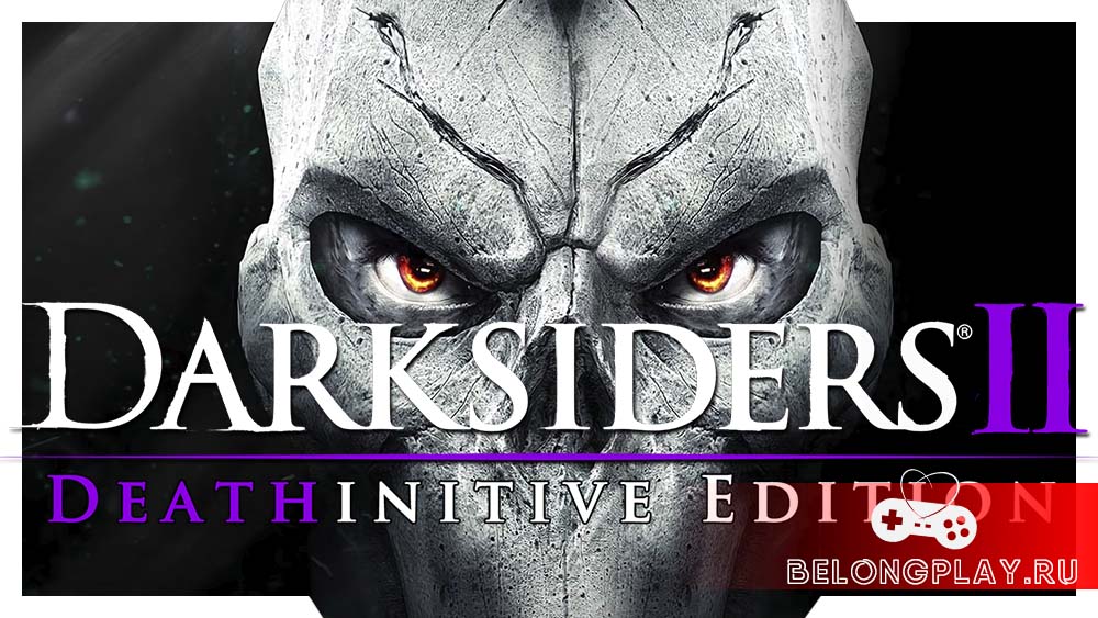 Darksiders II Deathinitive Edition game cover art logo wallpaper