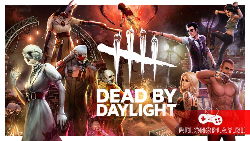 Dead by Daylight logo art cover wallpaper game