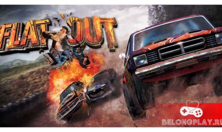 FLATOUT game cover art logo wallpaper