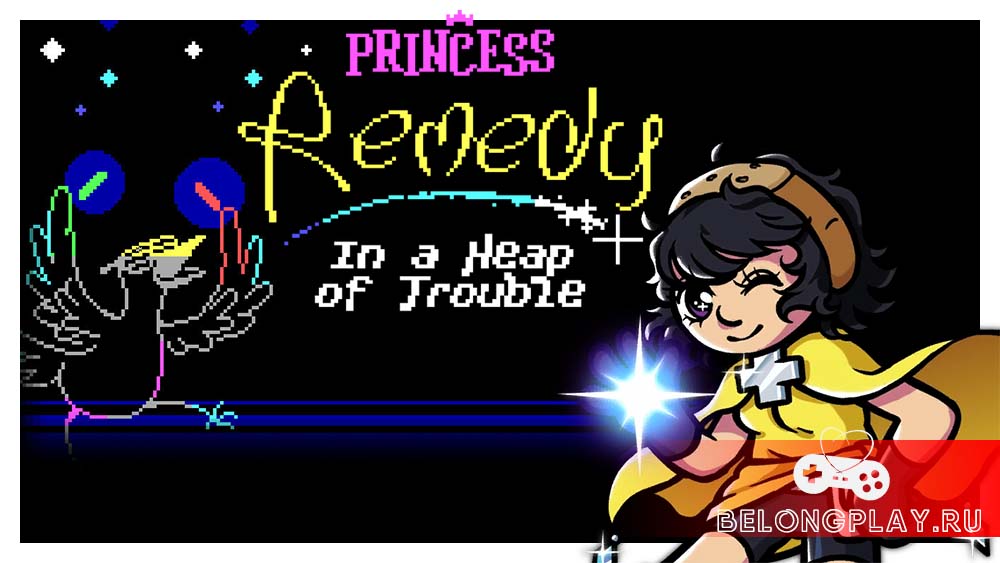 Princess Remedy art logo wallpaper game cover