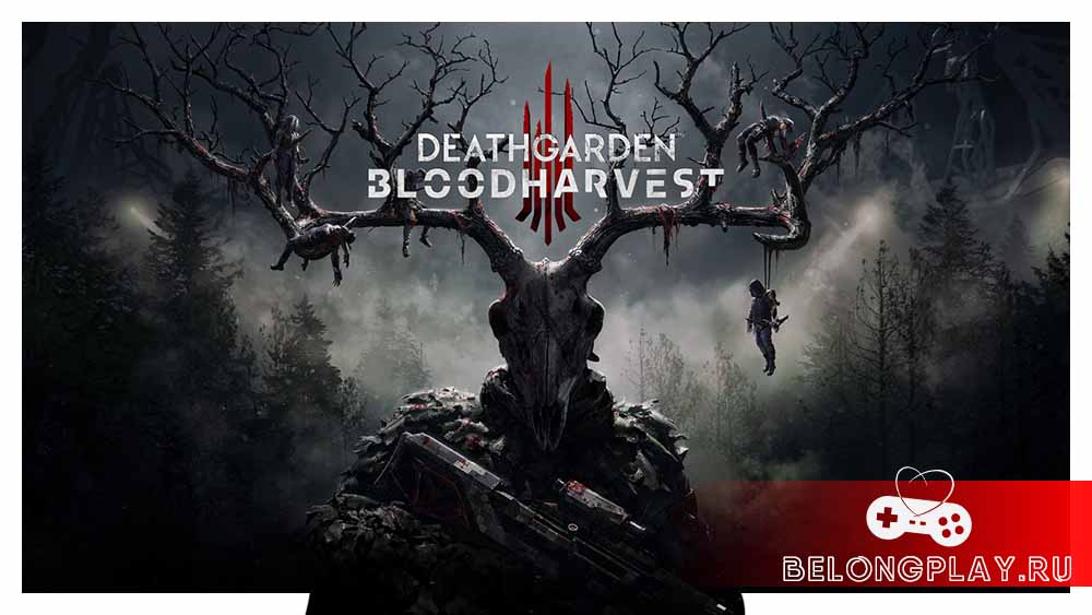 Deathgarden: BLOODHARVEST game cover art logo wallpaper