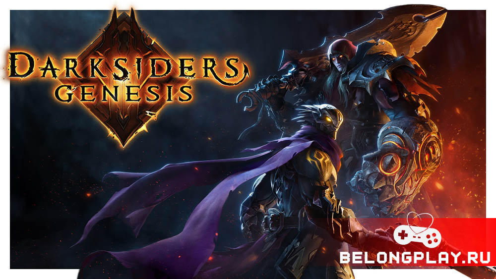 Darksiders Genesis art logo wallpaper cover action review