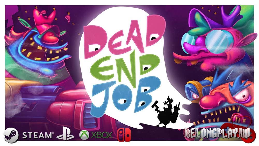 Dead End Job game art logo wallpaper