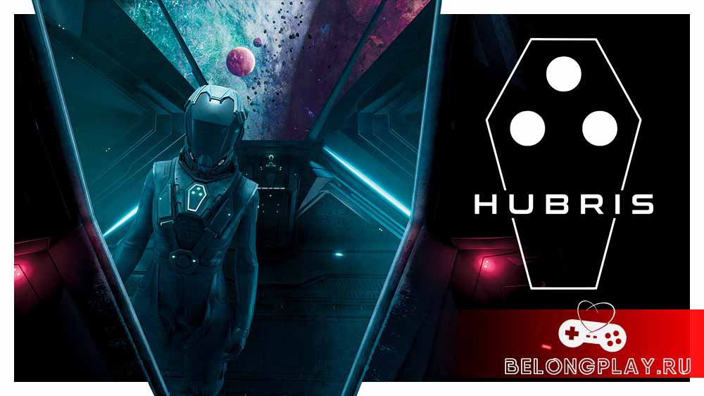 Hubris logo art wallpaper VR game