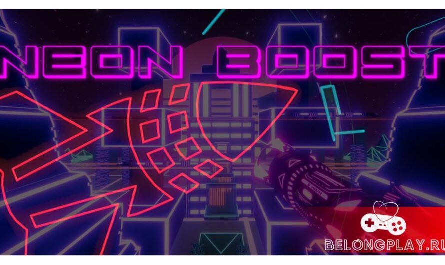 Игра Neon Boost – бесплатный неоновый рокет джамп раннер