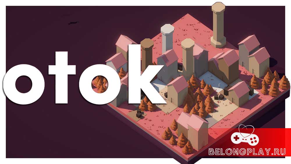 OTOK game cover art logo wallpaper city builder