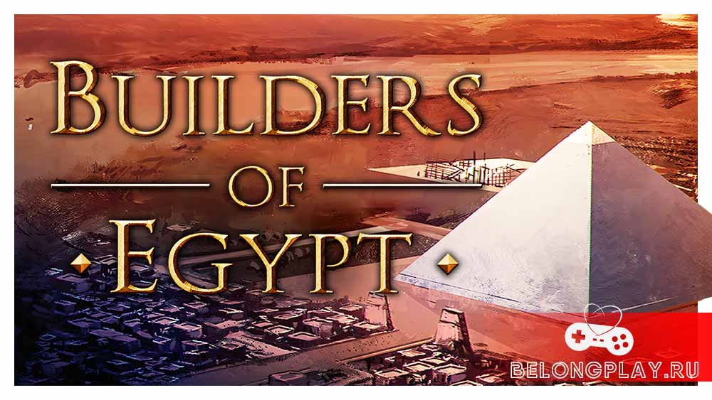 Builders of Egypt game cover art logo wallpaper