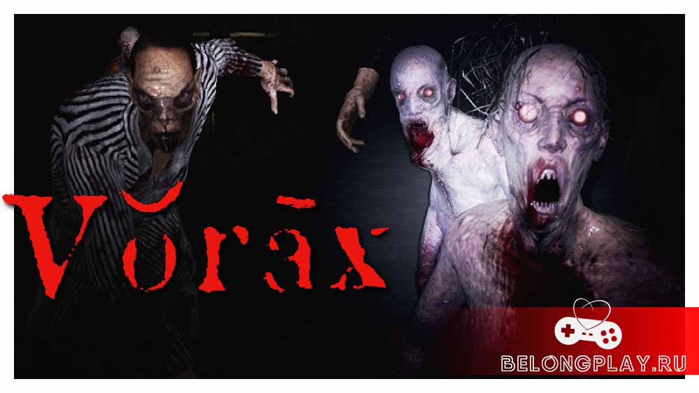 VORAX Open World Survival Horror game art logo wallpaper