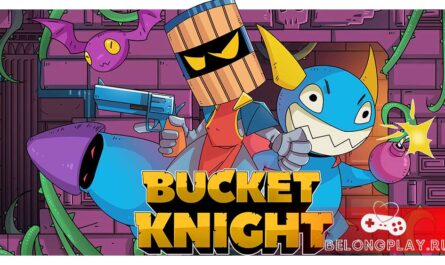 Bucket Knight game cover art logo wallpaper