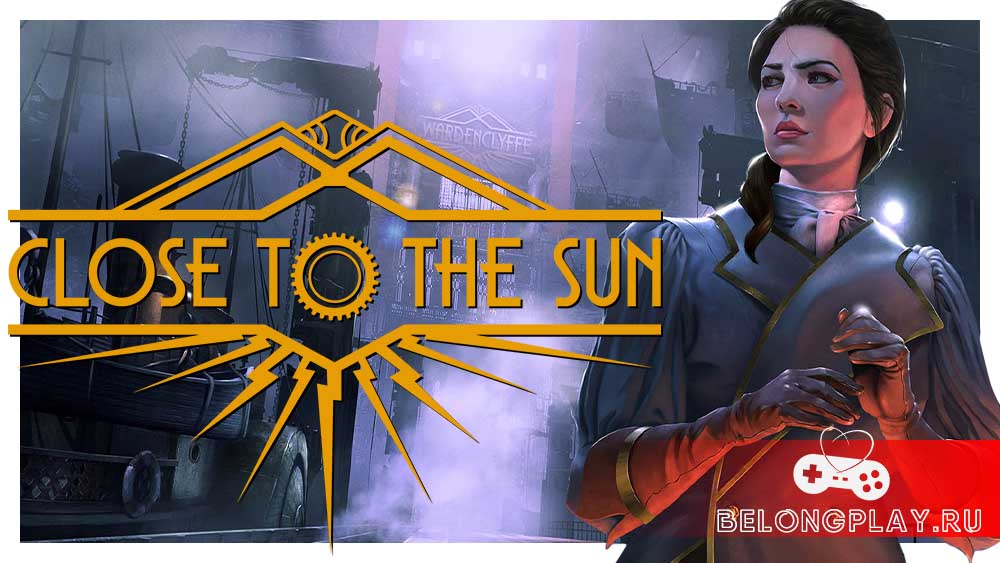 Close to the Sun game cover art logo wallpaper