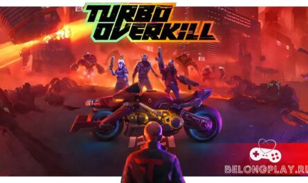 Turbo Overkill game cover logo wallpaper art