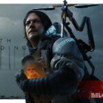 Death Stranding game cover art logo wallpaper