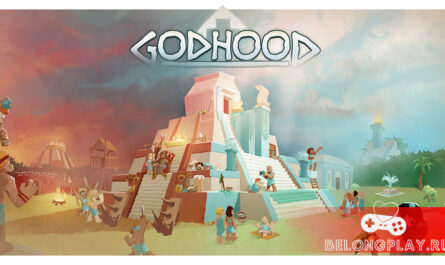 Godhood game cover art logo wallpaper