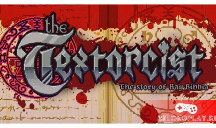 The Textorcist: The Story of Ray Bibbia game cover art logo wallpaper