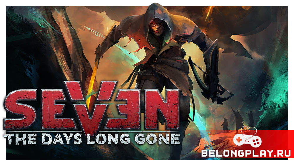 SEVEN: The Days Long Gone game cover art logo wallpaper poster