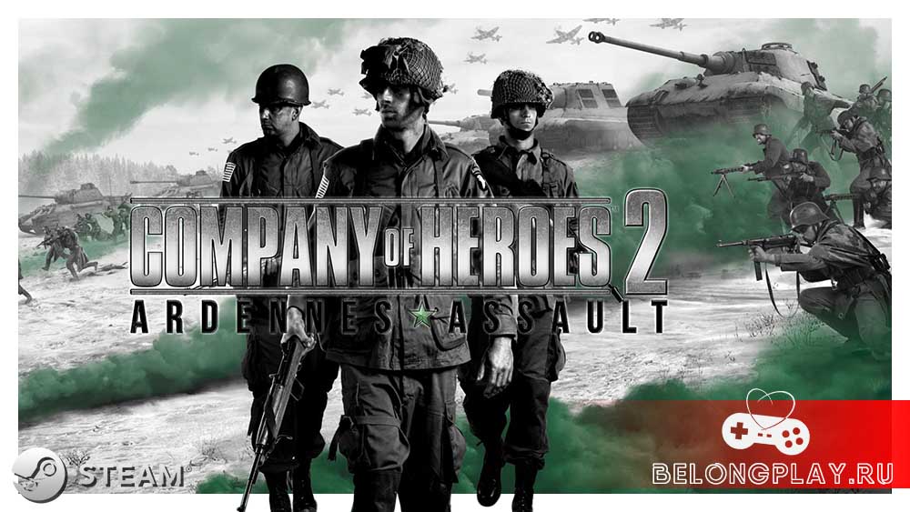 Company of Heroes 2 logo wallpaper art