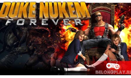 Duke Nukem Forever game cover art logo wallpaper