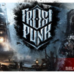 Frostpunk game cover art logo wallpaper