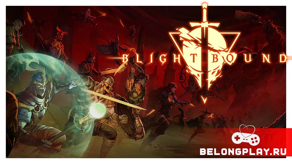 Blightbound logo game cover art wallpaper