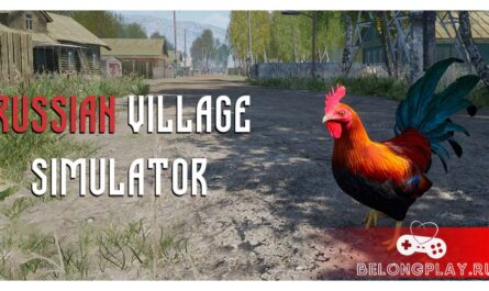Russian Village Simulator game cover art logo wallpaper steam