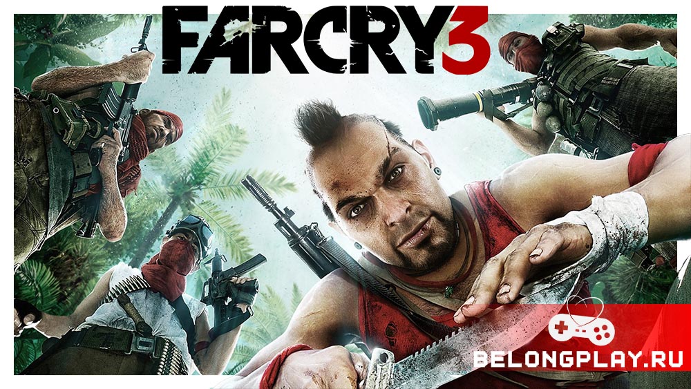 Far Cry 3 game cover art logo wallpaper poster