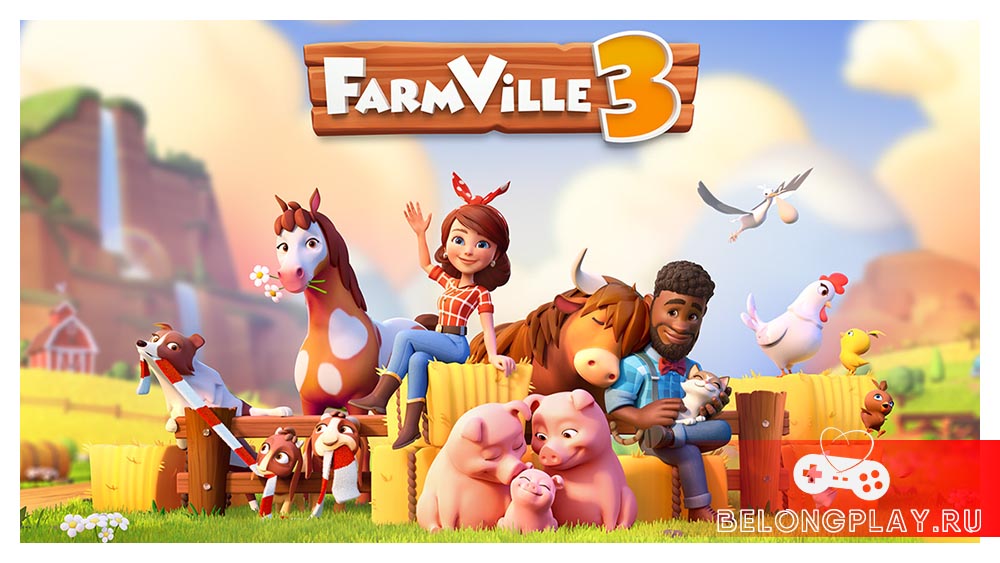 FarmVille 3 art logo wallpaper