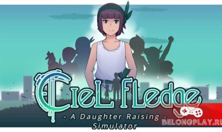 Ciel Fledge — A Daughter Raising Simulator game cover art logo wallpaper