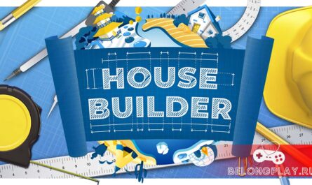 House Builder game cover art logo wallpaper