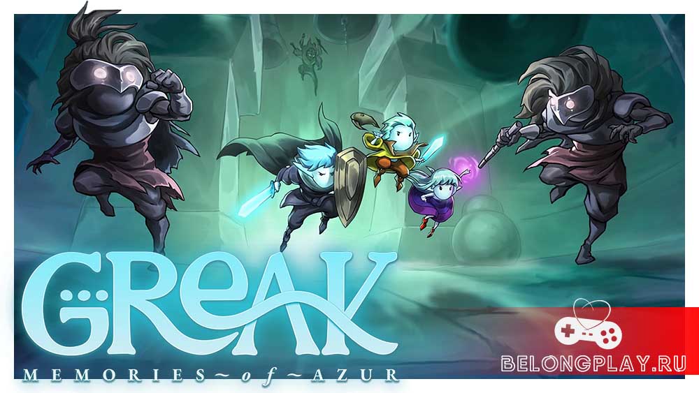 Greak: Memories of Azur art logo wallpaper