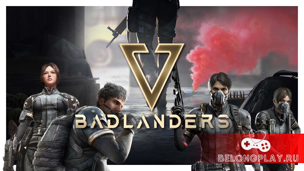 Badlanders game steam ios android logo art wallpaper