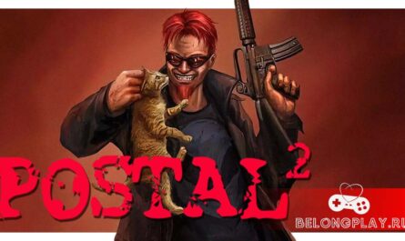 POSTAL 2 game cover art logo wallpaper