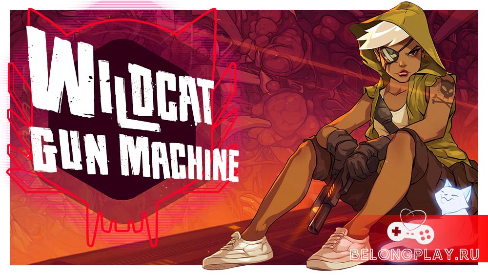 Wildcat Gun Machine art logo wallpaper