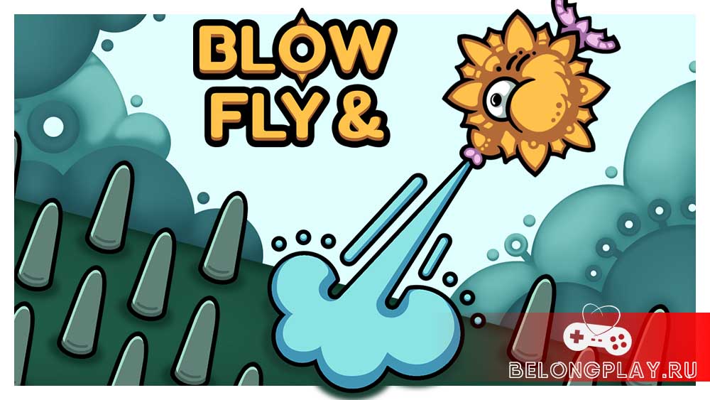 Blow & Fly art logo wallpaper