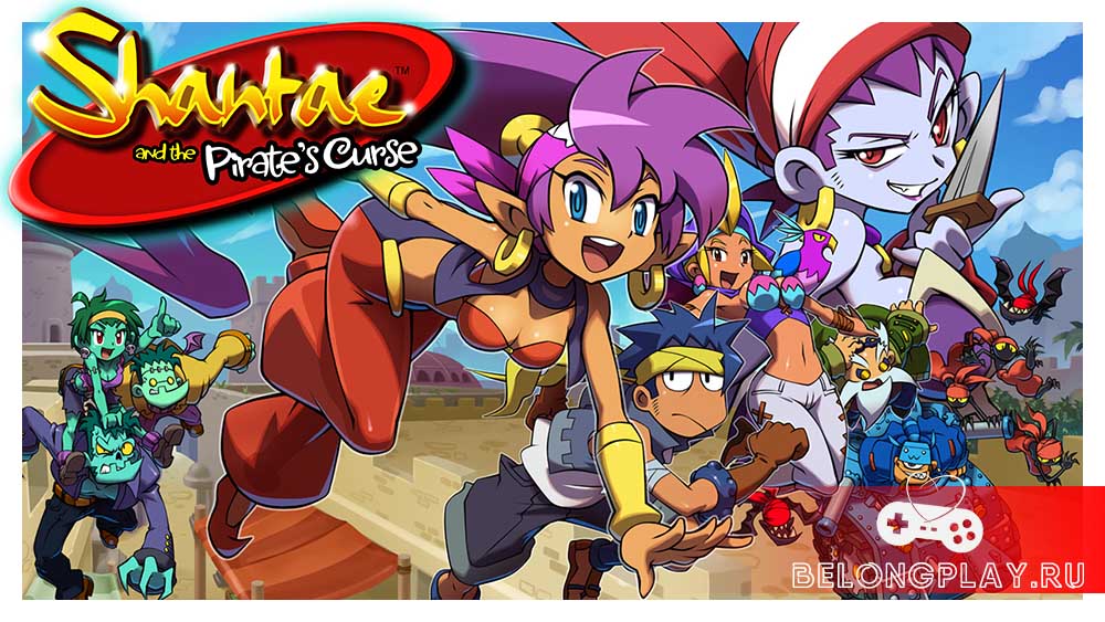 Shantae and the Pirate's Curse art logo wallpaper
