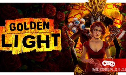 Golden Light game cover art logo wallpaper