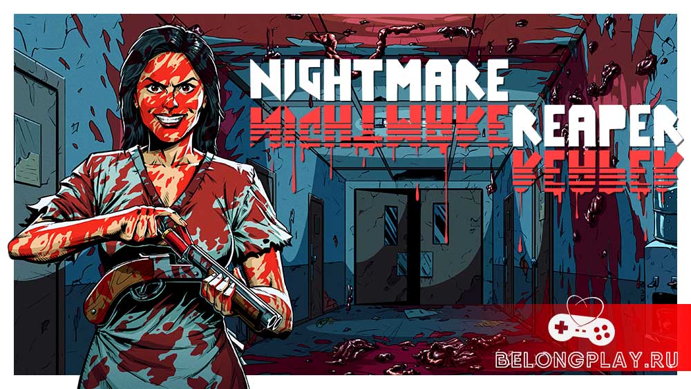 Nightmare Reaper art logo wallpaper game fps roguelite shooter