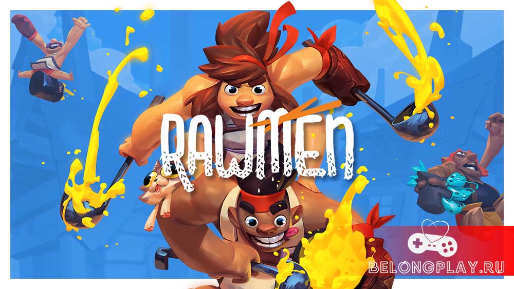 RAWMEN art logo game wallpaper