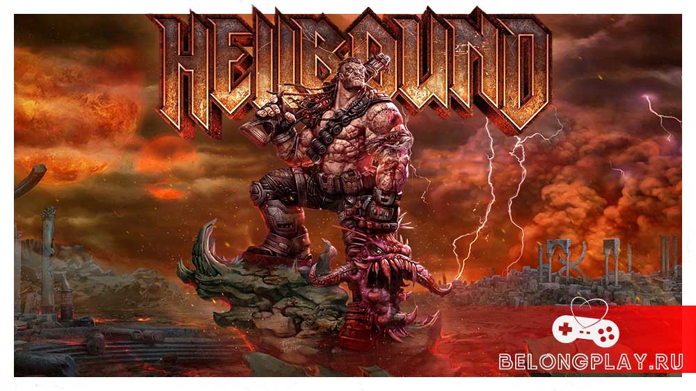 Hellbound game art logo wallpaper