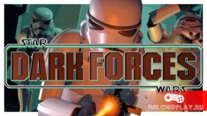 Star Wars: Dark Forces logo art wallpaper