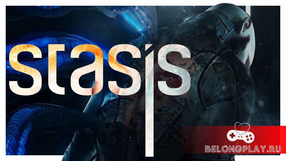 stasis game art logo wallpaper cover