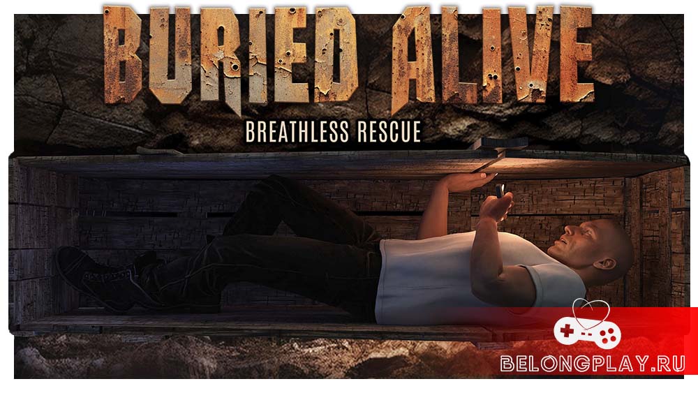 Buried Alive: Breathless Rescue game cover art logo wallpaper